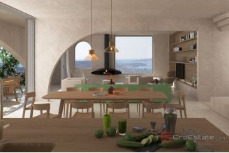 013 2044 63 Rogoznica Building land with an open sea view for sale