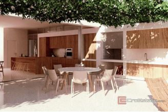 013 2044 63 Rogoznica Building land with an open sea view for sale