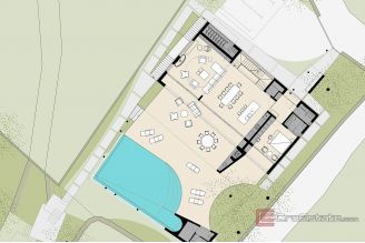 013 2044 63 Rogoznica Building land with an open sea view for sale