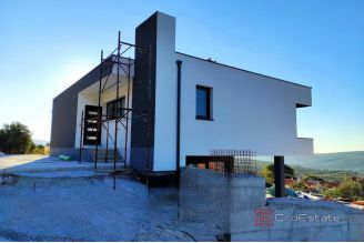 004 2044 64 Rogoznica Modern villa in a new building with sea view for sale