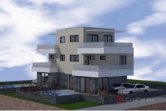 008 2041 102 Sibenik Modern semi detached villas with pool for sale
