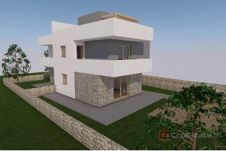 008 2041 102 Sibenik Modern semi detached villas with pool for sale