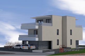 008 2041 102 Sibenik Modern semi detached villas with pool for sale