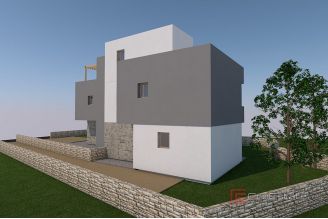 008 2041 102 Sibenik Modern semi detached villas with pool for sale