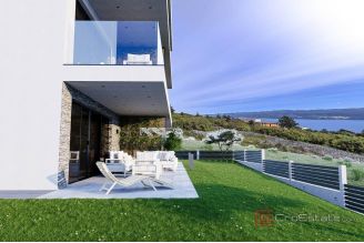 007 1023 17 Krk Apartment with sea view for sale