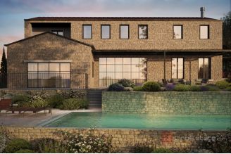 007 2053 02 Novigrad Stone villa with pool for sale