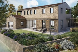 007 2053 02 Novigrad Stone villa with pool for sale