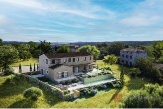 007 2053 02 Novigrad Stone villa with pool for sale