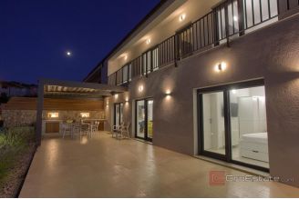 014 1023 28 Krk Semi detached villa with pool and sea view for sale