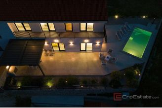 014 1023 28 Krk Semi detached villa with pool and sea view for sale