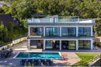 001 1028 01 Opatija Modern vila with panoramic view of the sea for sale
