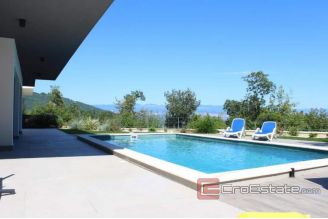 016 1028 01 Opatija Modern vila with panoramic view of the sea for sale