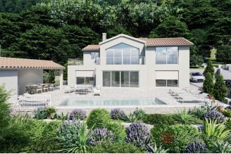 001 1028 02 Opatija Luxury vila with pool and sea view for sale