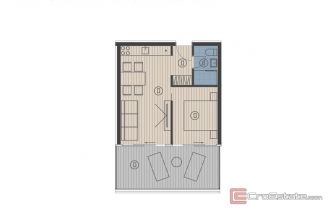 005 2044 66 Omis Exclusive seafront apartment for sale