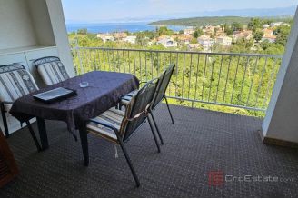 010 1023 42 Krk Apartment with loggia and sea view for sale
