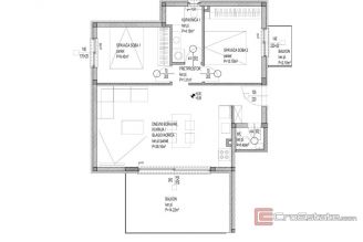 014 2035 268 Ciovo Two bedroom penthouse with roof terrace for sale