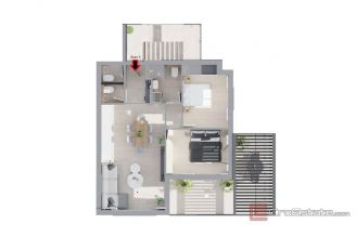 014 2035 269 Ciovo Penthouse with roof terrace for sale