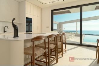 025 2022 473 Primoste Luxury villa with panoramic sea view for sale