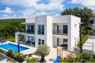 020 1023 50 Krk Elegant villa with sauna and sea view for sale