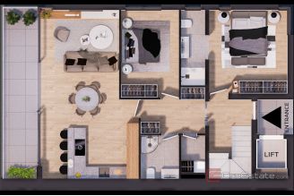 017 2035 279 Ciovo Spacious two bedroom apartment for sale