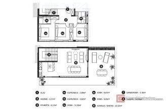 006 2051 39 Hvar new build modern duplex apartment for sale