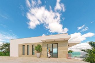 008 2022 475 Trogir Building land with project and a sea view for sale