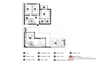 005 2051 42 island hvar two storey three bedroom apartment for sale