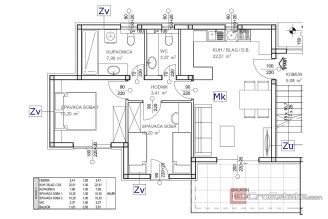 003 2047 97 Sibenik Two bedroom apartment with garden for sale
