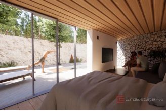 009 5435 30 Krk Villa with pool in the heart of nature for sale