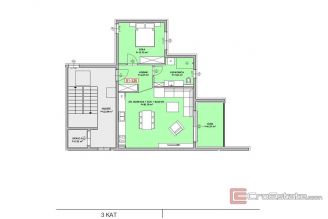 010 2052 93s Omis One bedroom apartment near the sea for sale