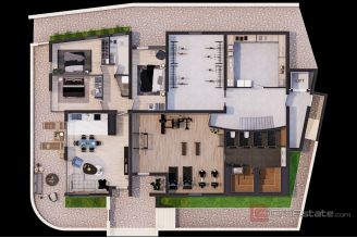 015 2035 296 Ciovo Three bedroom apartment in a new building for sale