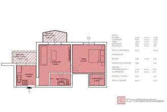 007 2043 188 Pakostane Spacious duplex apartment with a sea view for sale