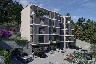 001 2041 122 Omis Modern two bedroom apartment with a sea view for sale