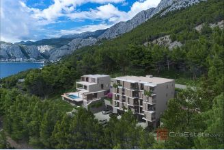 001 2041 123 Omis Newly built apartment with sea view for sale