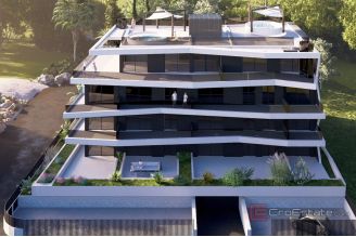 007 5449 30 Primosten Penthouse in a new building with a sea view for sae