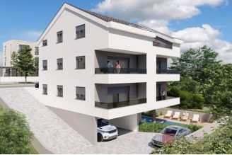 007 2035 312 Trogir Modern two bedroom apartment with a sea view for sale