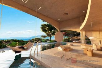 015 5454 30 Brac Building land with project in the first row to the sea for sale