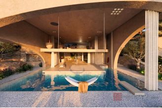 015 5454 30 Brac Building land with project in the first row to the sea for sale