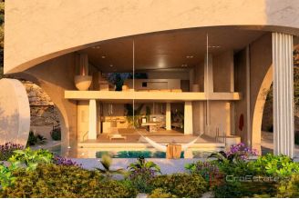 015 5454 30 Brac Building land with project in the first row to the sea for sale