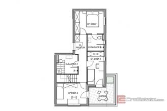 011 2031 223 Kastel Luksic Penthouse with open sea view sale