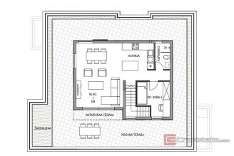 011 2031 223 Kastel Luksic Penthouse with open sea view sale