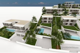 010 2035 319 Trogir Building land with a sea view for sale