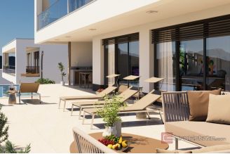 009 2044 78 Trogir Modern villa with sea view for sale