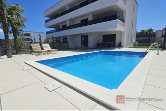 009 1023 58 Krk Modern apartment with garden and pool for sale