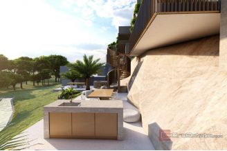 016 2016 688 kastela land with a project for three modern villas for sale