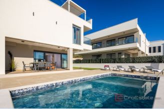 001 2057 08 Kastela New villa with pool and a sea view for sale