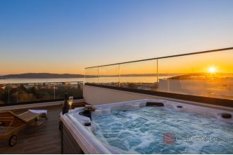 020 2057 08 Kastela New villa with pool and a sea view for sale