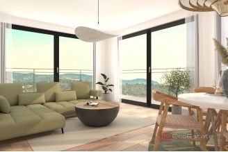 009 2044 80 Rogoznica One bedroom apartment with an open sea view for sale