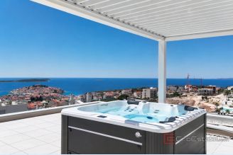 001 5473 30c primosten modern penthouse with a sea view for sale