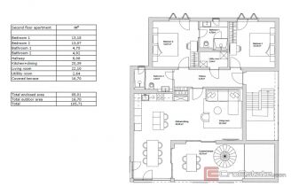 012 5473 30c Primosten Penthouse with a sea view for sale